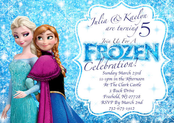 14+ Frozen Invitation Templates - Word, PSD, AI