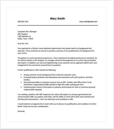 example of critical care nursing cover letter min