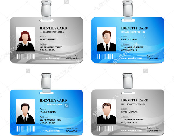 32+ ID Card Templates - Word, PSD, AI, Pages  Free 