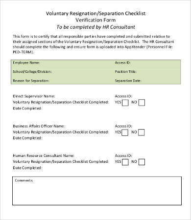Resign Checklist Resignation Checklist Template -10+ Word, PDF Documents Download