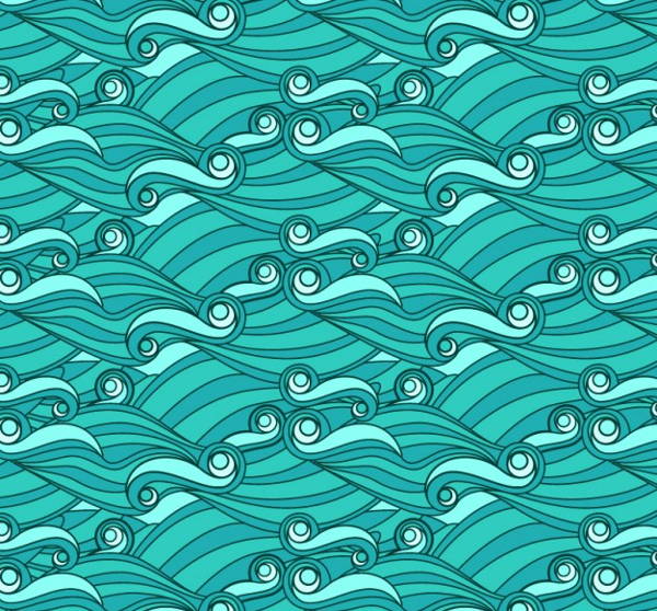 abstract waves pattern
