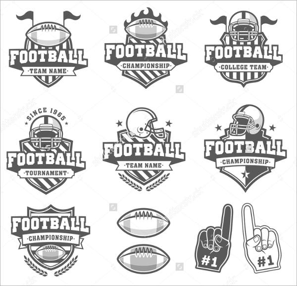 football vector logo