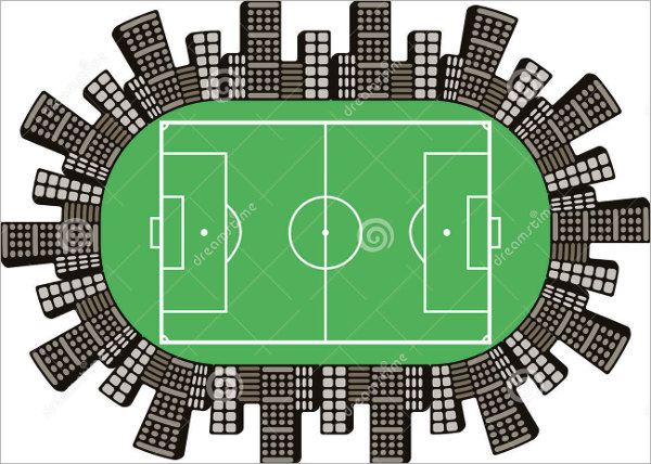 football field logo