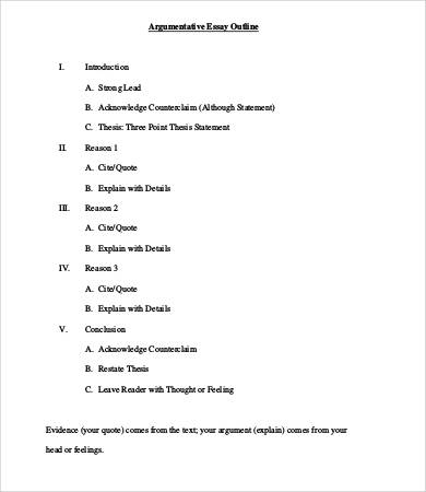 How to write a good argumentative essay thesis pdf