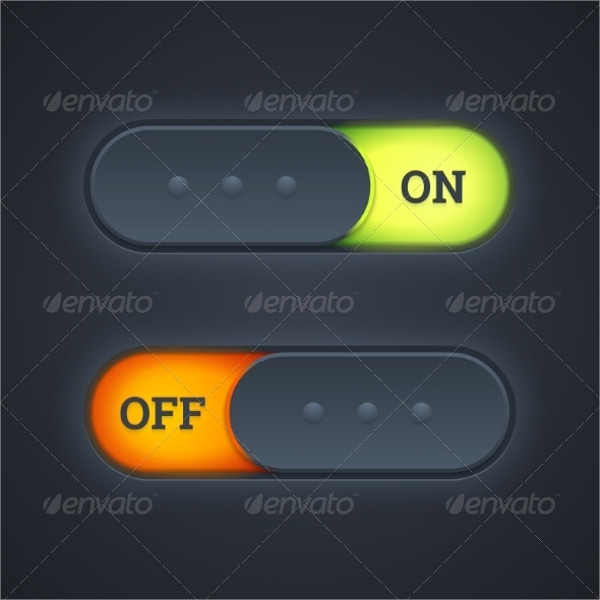 Toggle Buttons 8+ PSD, EPS, Vector Format Download