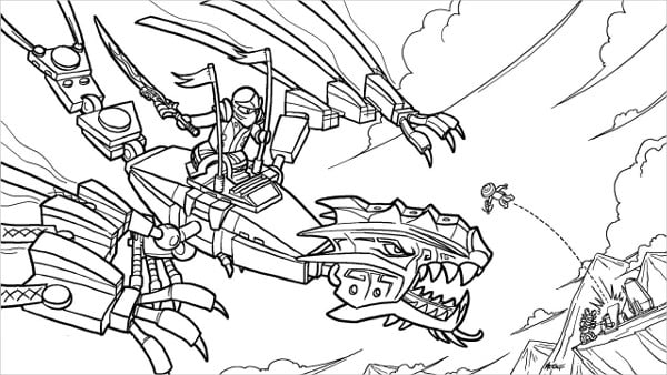 Download 9+ Dragon Coloring Pages - Free PDF Format Download | Free ...