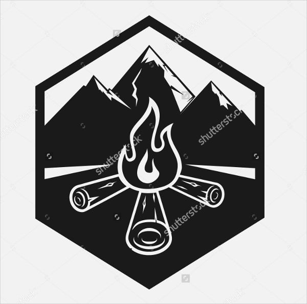 camp fire logo