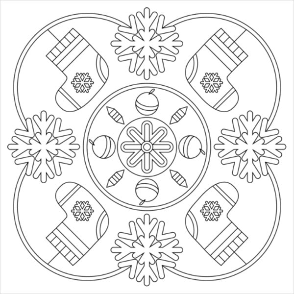 9 winter coloring pages  free pdf jpg format download