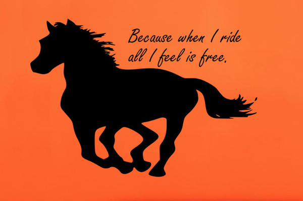 Horse Silhouette Pattern