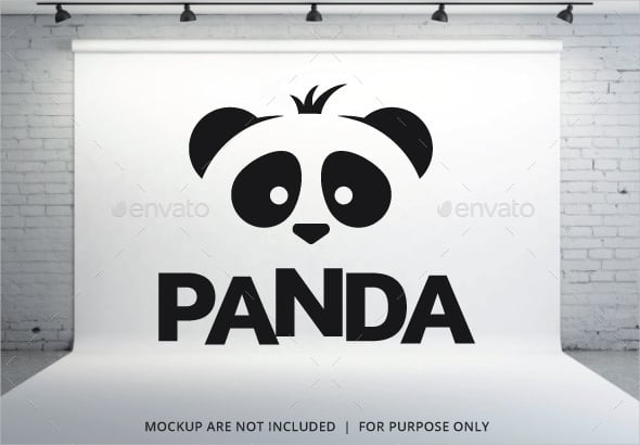 panda bear logo