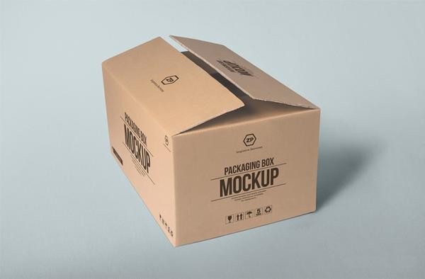 packaging box mockup