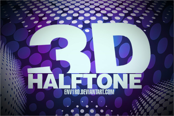 d halftone brushes