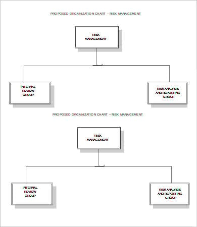 Management Hierarchy Chart Template