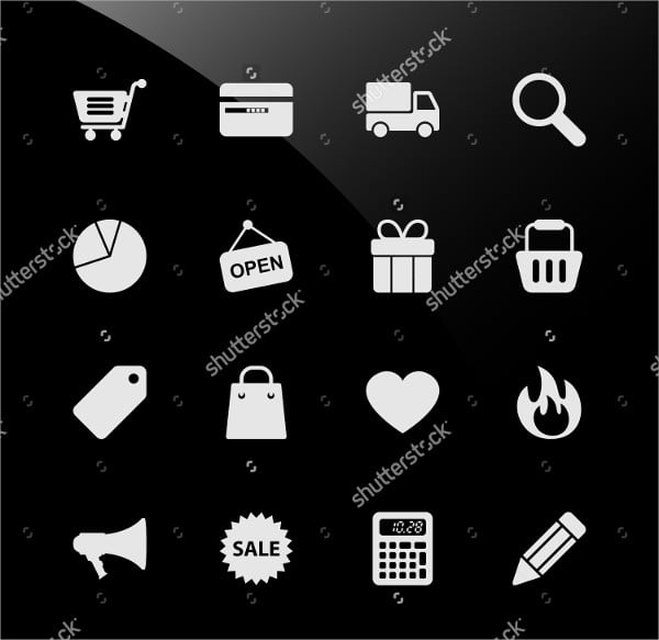 retail web icons