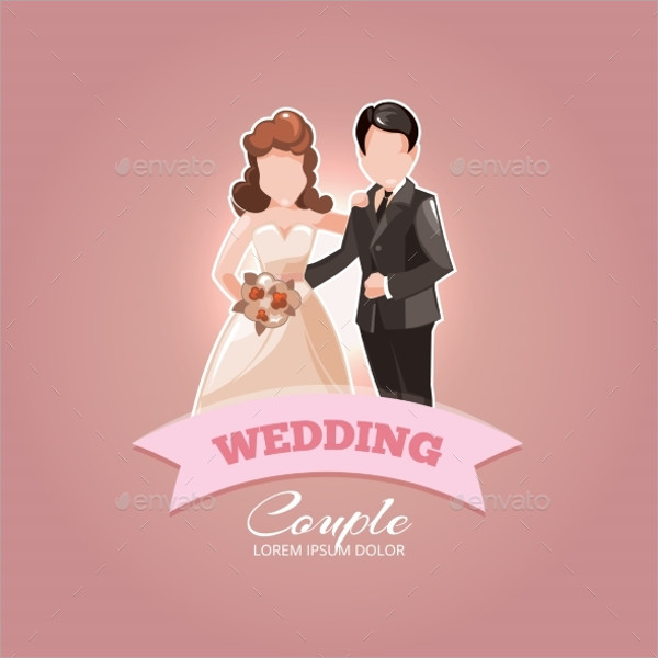 wedding couples vector