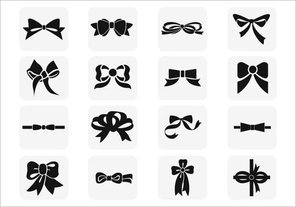 Gift Ribbon Brushes