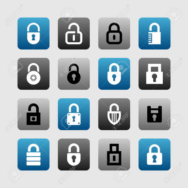 security lock icons