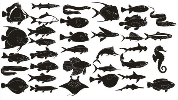 Download 9+ Fish Silhouettes - Free PSD, AI, Vector, EPS Format Download | Free & Premium Templates