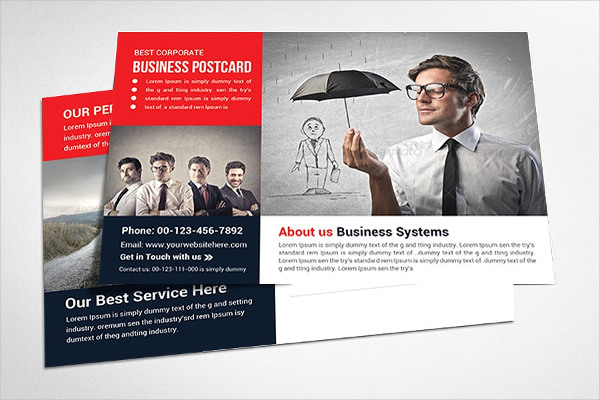 9+ Business Postcard Templates - Free Sample, Example ...