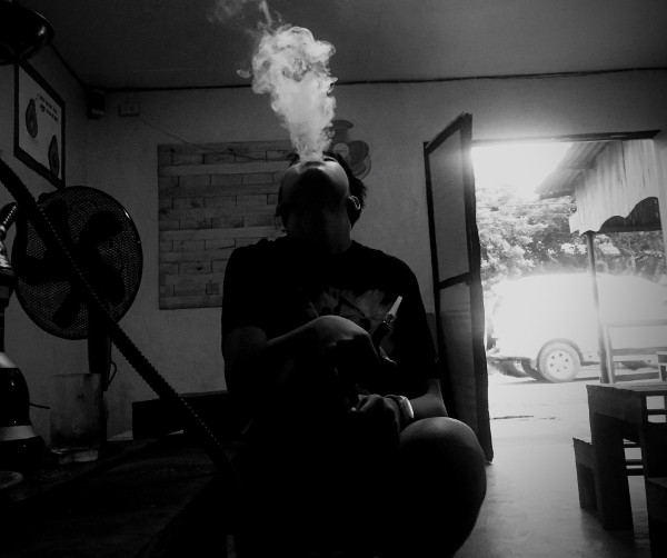 black and white smoke photography