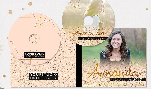 cd case packaging template