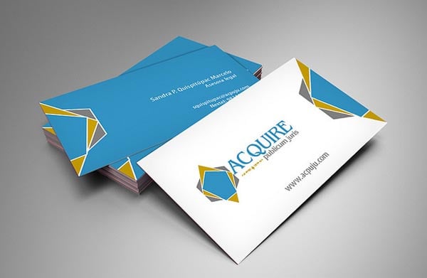 sample business card for students