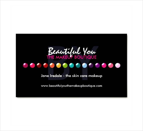 15+ Makeup Artist Business Cards in PSD, Vector EPS, AI, Word