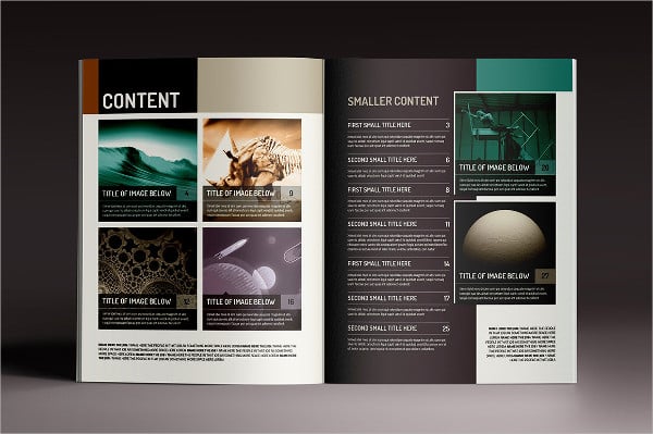 business magazine cover template