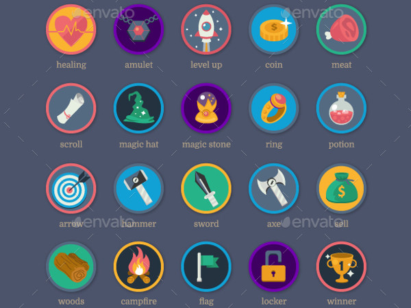 gamification icon pack