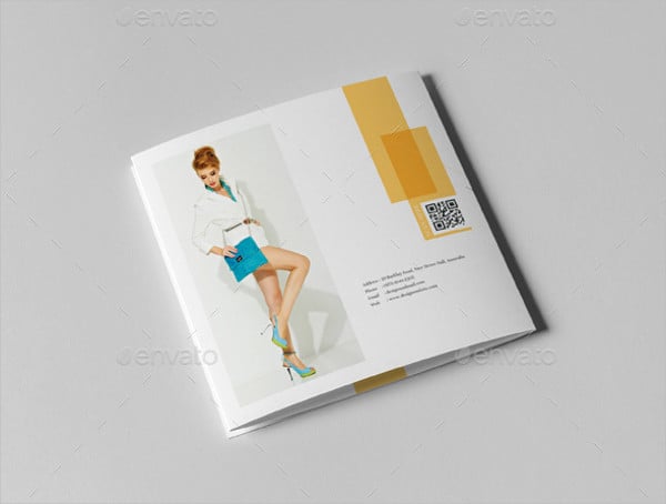 tri fold fashion brochure