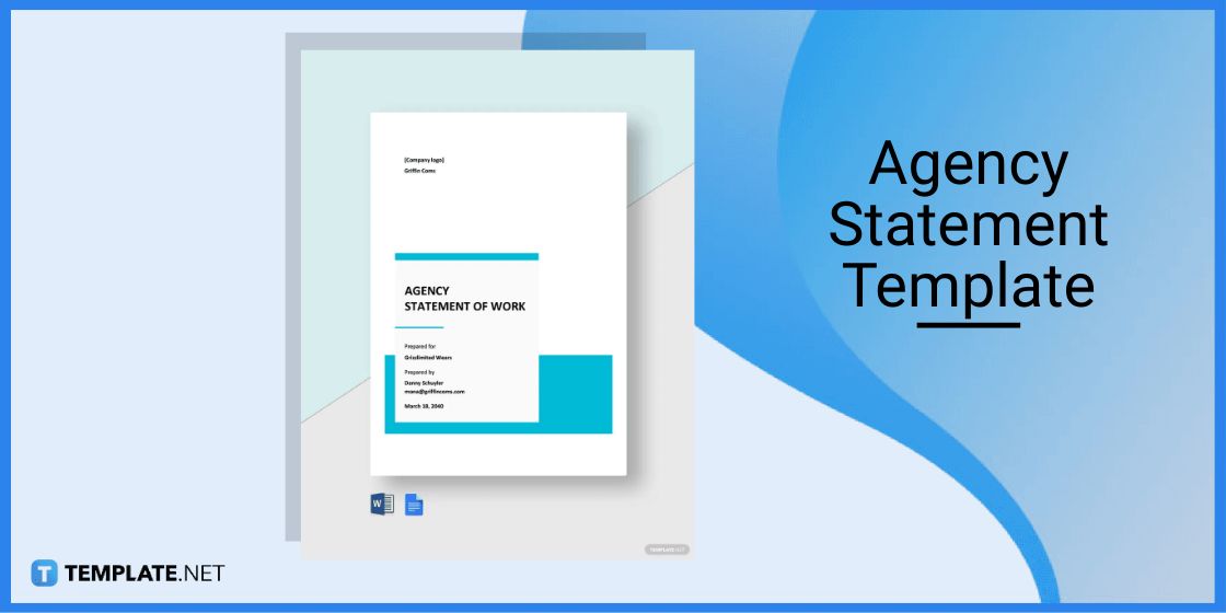 agency statement template