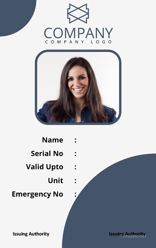 ID Card Template 29 Free PSD Vector EPS PNG Format