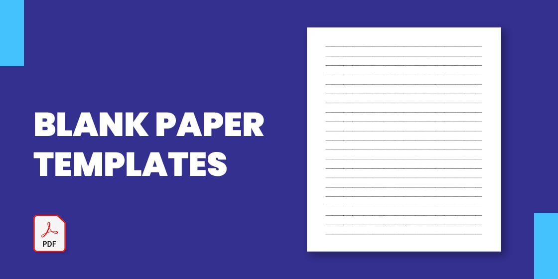 Blank Paper Templates -18+ Word, PDF Documents Download