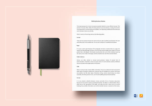 business-memo-template