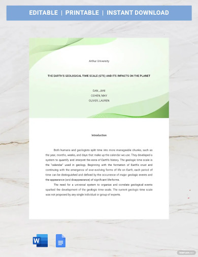 Free 36+ Research Paper Templates, Word, PDF Documents Download