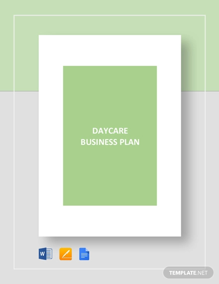 Image 16 for Daycare Business Plan Template Free Download