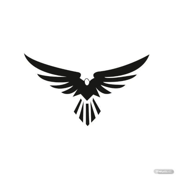 free eagle literary tattoo template