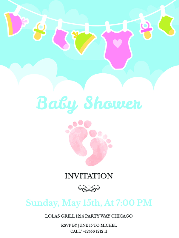 baby shower invitations for twins free printable