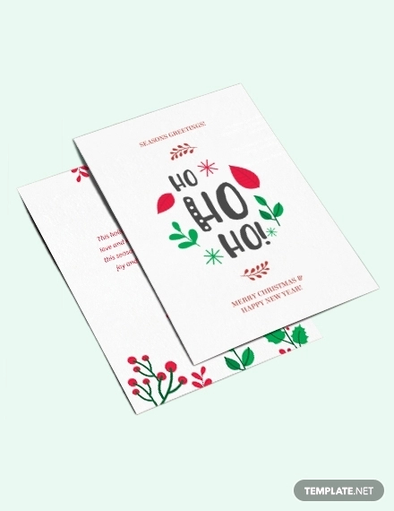 holiday card templates for indesign