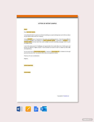 Letter Of Interest Format - 12+ Free Word, PDF Documents Download ...