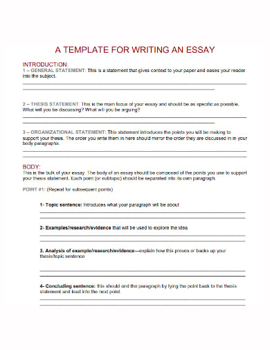 microsoft word essay layout template