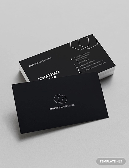 20 Sleek Business Card Templates Word Ai Psd