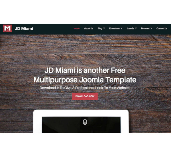 multi purpose free joomla template