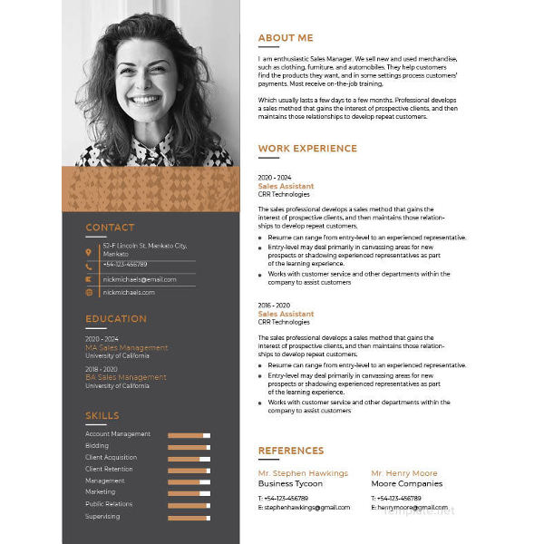 41+ One Page Resume Templates - Free Samples, Examples, & Formats Download!