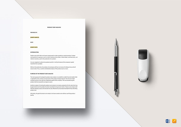 product-cost-analysis-template