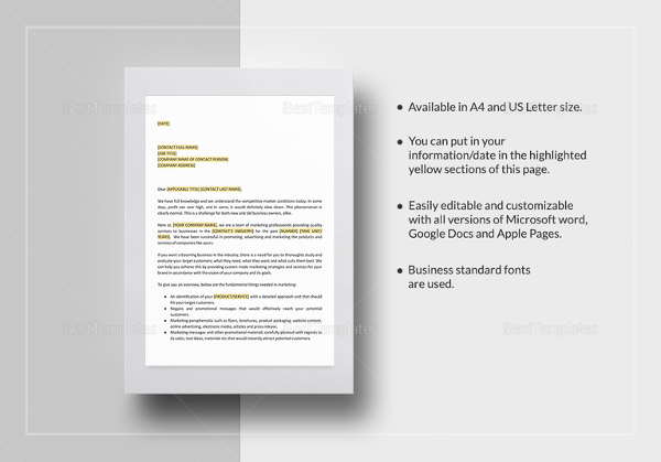 product marketing proposal template