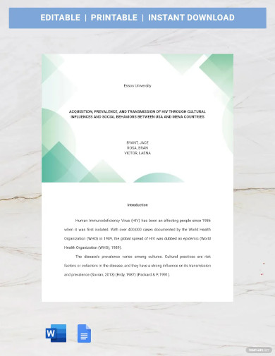 Free 36+ Research Paper Templates, Word, PDF Documents Download