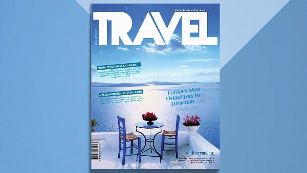 travel magazine contents page