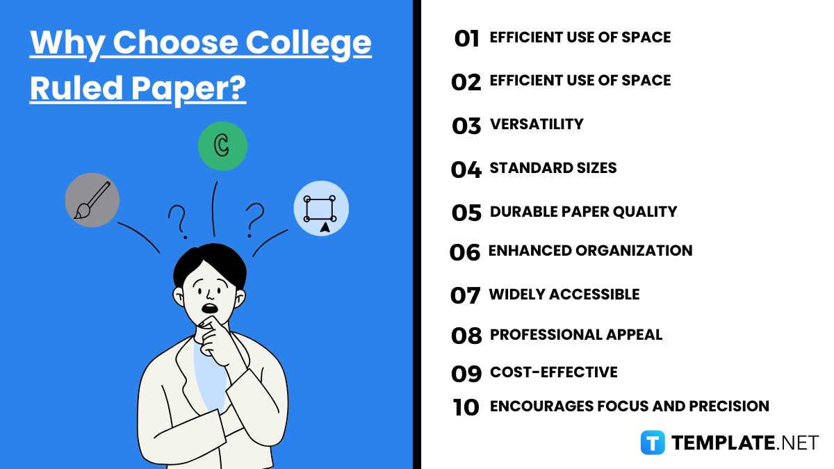 why choose college ruled paper
