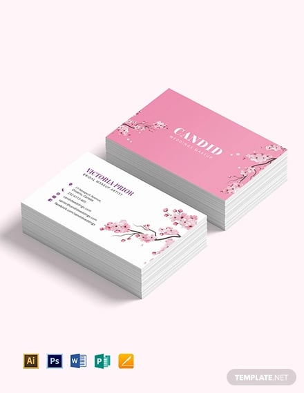 bridal-makeup-artist-business-card